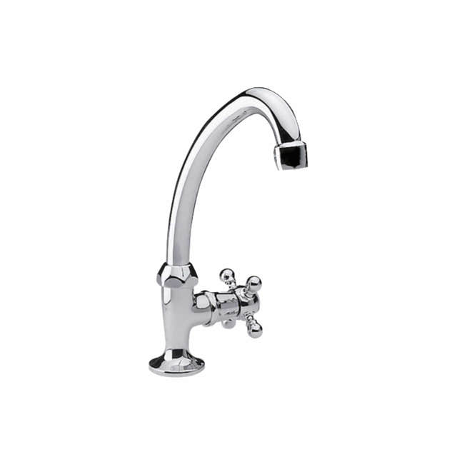 Damixa Tradition Servantbatteri med Svingbar Tut Krom Damixa Servantbatteri KO-3701600