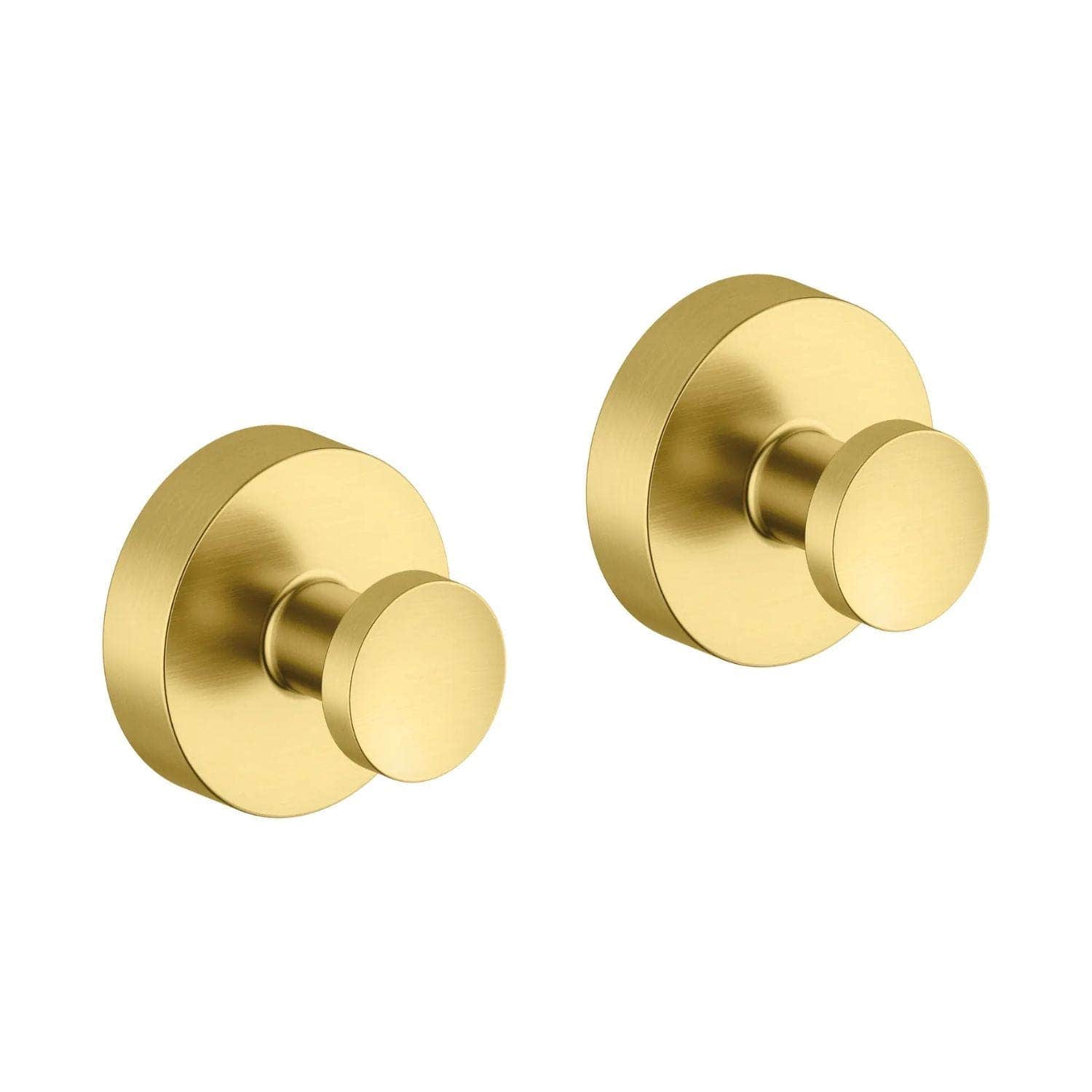 Damixa Zen Håndklekroker med Rosett Børstet messing Damixa Knagger KO-4873079