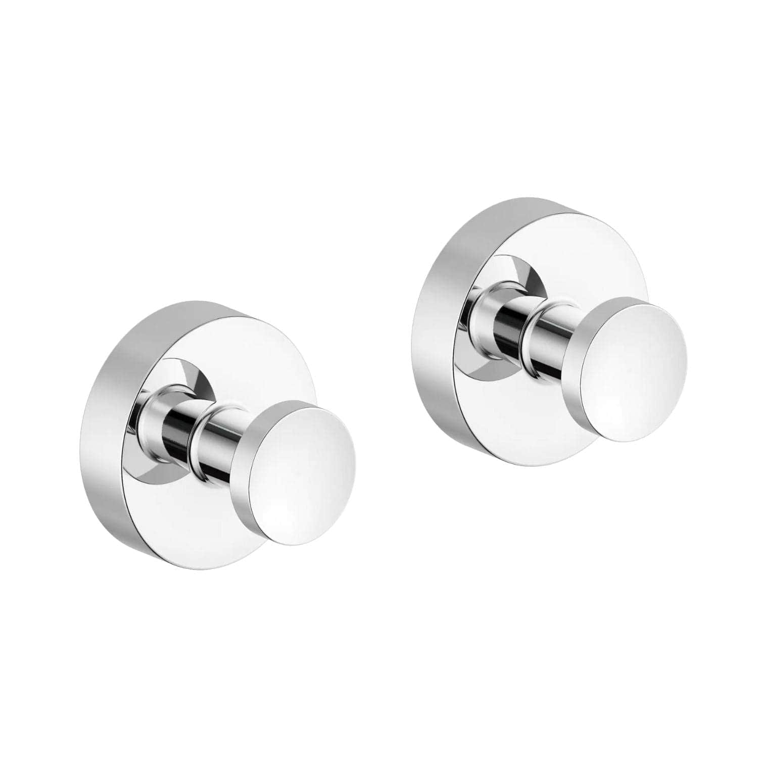Damixa Zen Håndklekroker med Rosett Krom Damixa Knagger KO-4873000