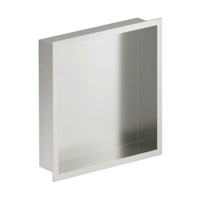 Damixa Zen Nisjehylle Børstet stål / 30cm Damixa Dusjhylle KO-4874846