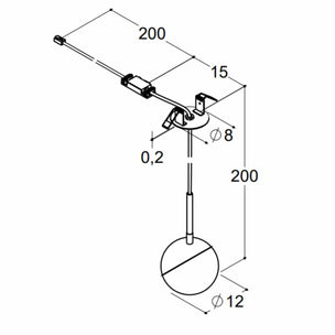 Dansani Bubble Taklampe pendel LED