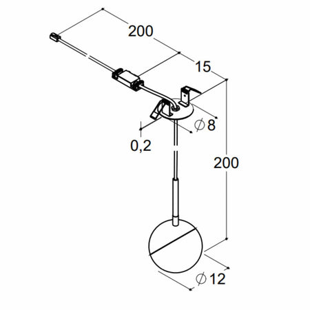 Dansani Bubble Taklampe pendel LED
