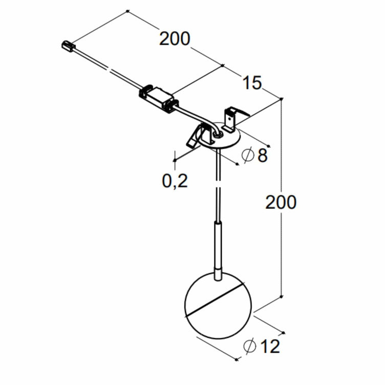 Dansani Bubble Taklampe pendel LED