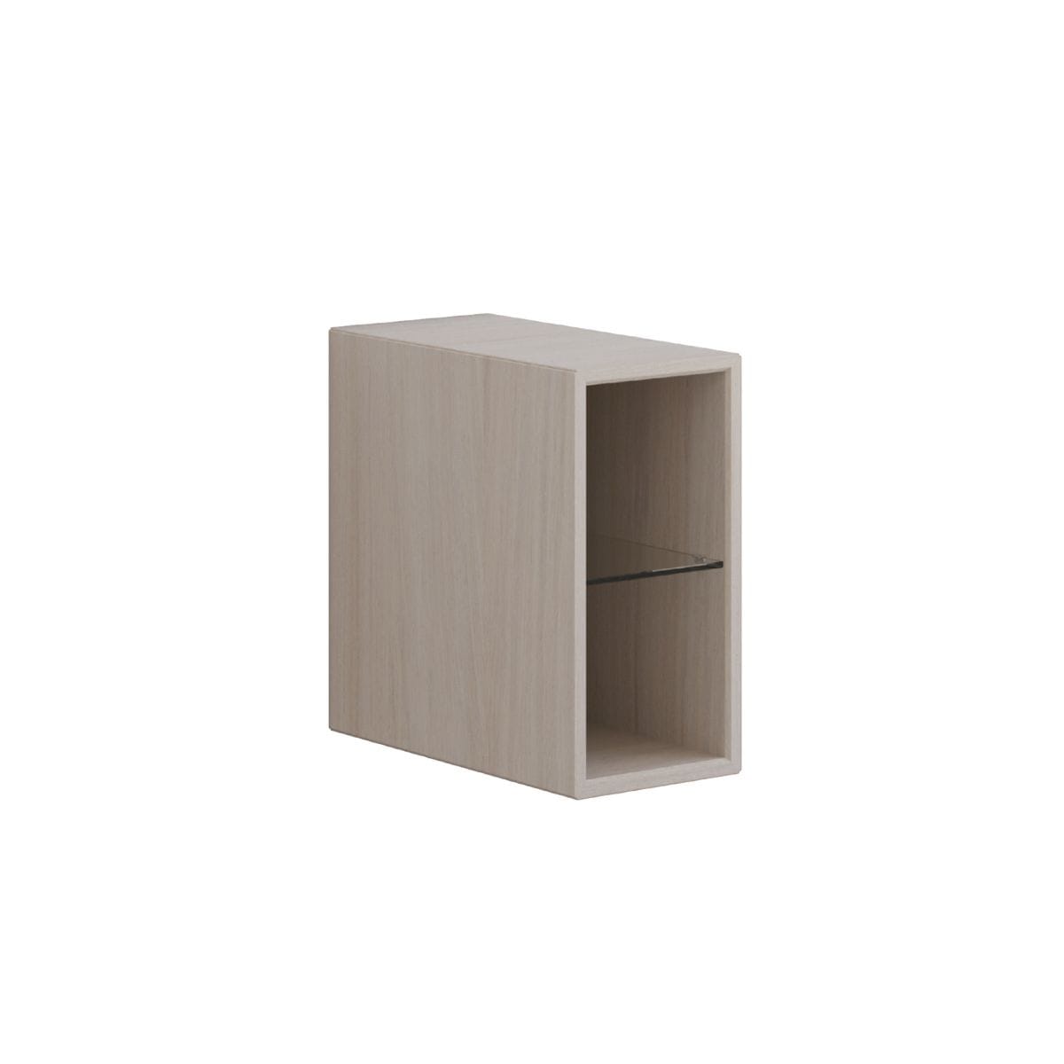 Dansani CALIDRIS Åpent Skap D40cm Hvit eik / 20cm / 40cm Dansani Sideskap bad DA-C117-0075