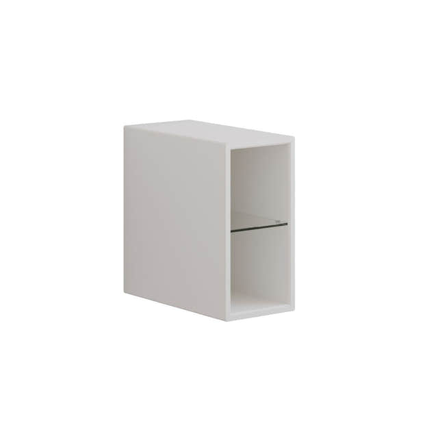 Dansani CALIDRIS Åpent Skap D40cm Hvit matt / 20cm / 40cm Dansani Sideskap bad DA-C117-0010