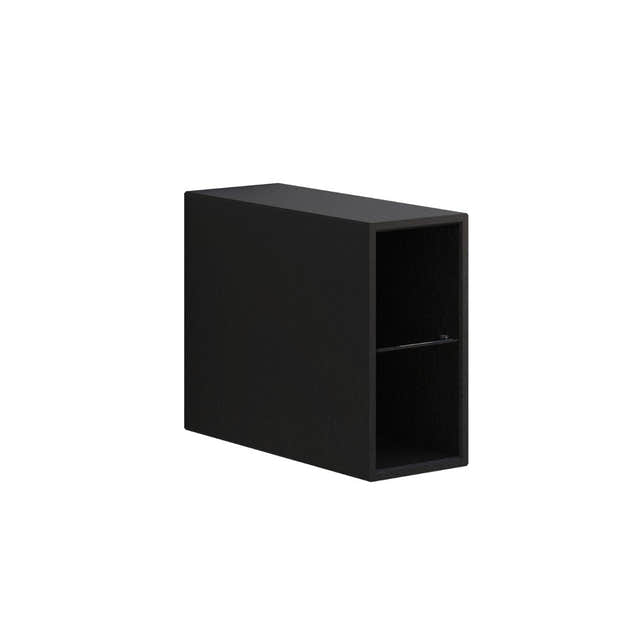 Dansani CALIDRIS Åpent Skap D50cm Eik noir / 20cm / 40cm Dansani Sideskap bad DA-C120-0044