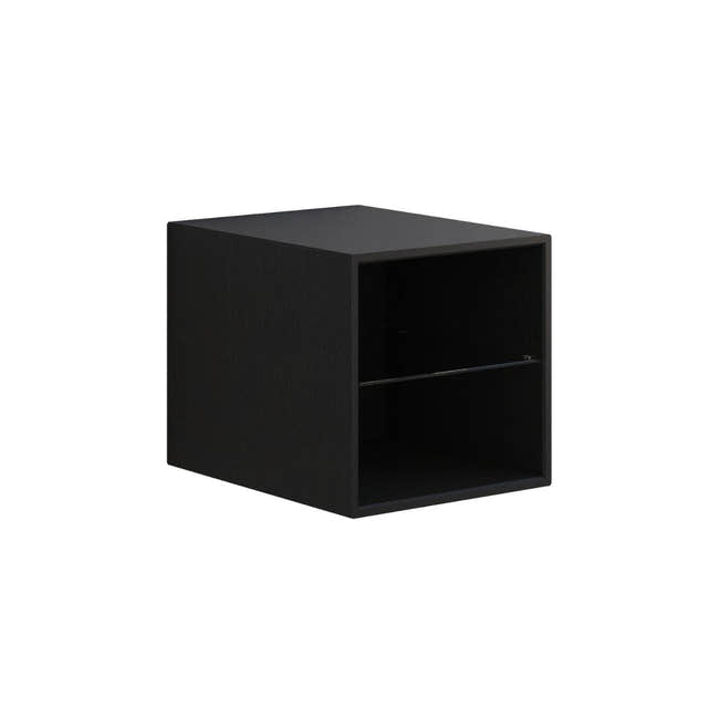 Dansani CALIDRIS Åpent Skap D50cm Eik noir / 40cm / 40cm Dansani Sideskap bad DA-C121-0044