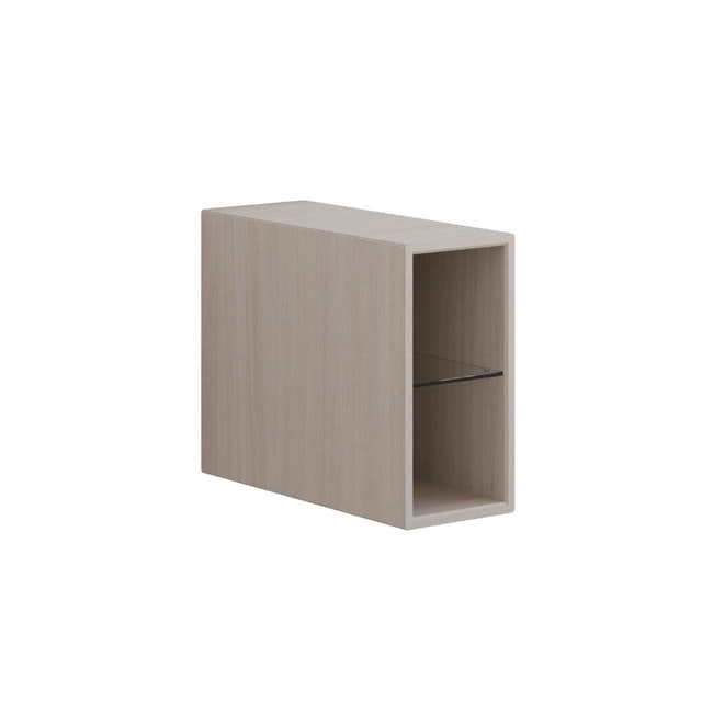 Dansani CALIDRIS Åpent Skap D50cm Hvit eik / 20cm / 40cm Dansani Sideskap bad DA-C120-0075