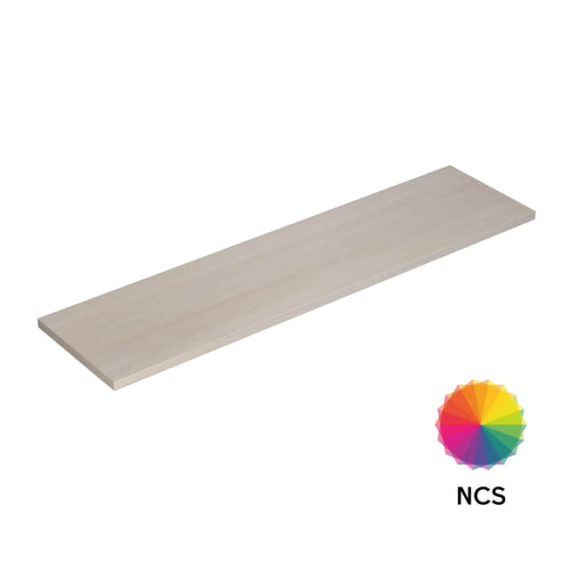 Dansani CALIDRIS Benkeplate B40-240xH3xD41cm NCS eik / 160cm Dansani Benkeplate bad DA-187416066