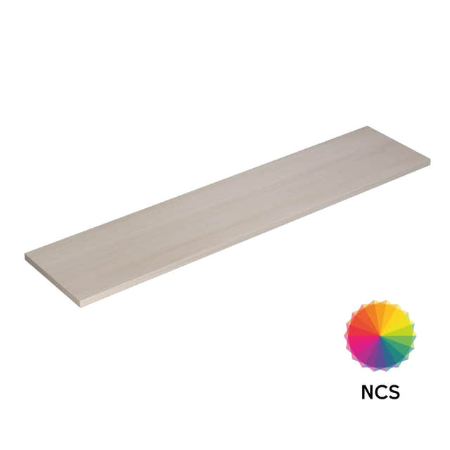 Dansani CALIDRIS Benkeplate B40-240xH3xD41cm NCS eik / 180cm Dansani Benkeplate bad DA-187418066