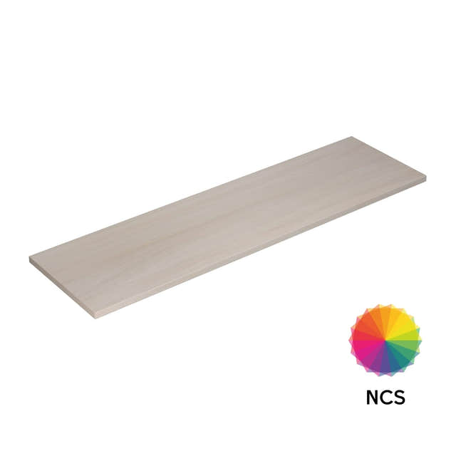 Dansani CALIDRIS Benkeplate B40-240xH3xD51cm NCS eik / 180cm Dansani Benkeplate bad DA-187518066