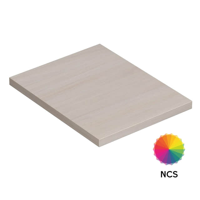 Dansani CALIDRIS Benkeplate B40-240xH3xD51cm NCS eik / 40cm Dansani Benkeplate bad DA-187504066