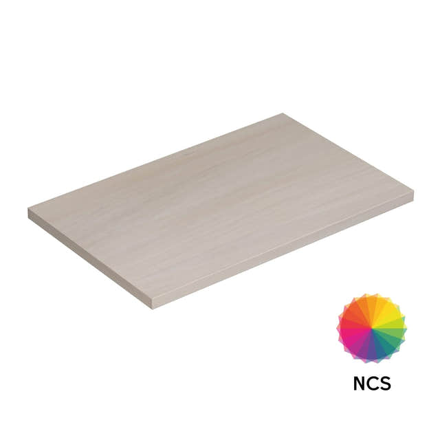 Dansani CALIDRIS Benkeplate B40-240xH3xD51cm NCS eik / 80cm Dansani Benkeplate bad DA-187508066