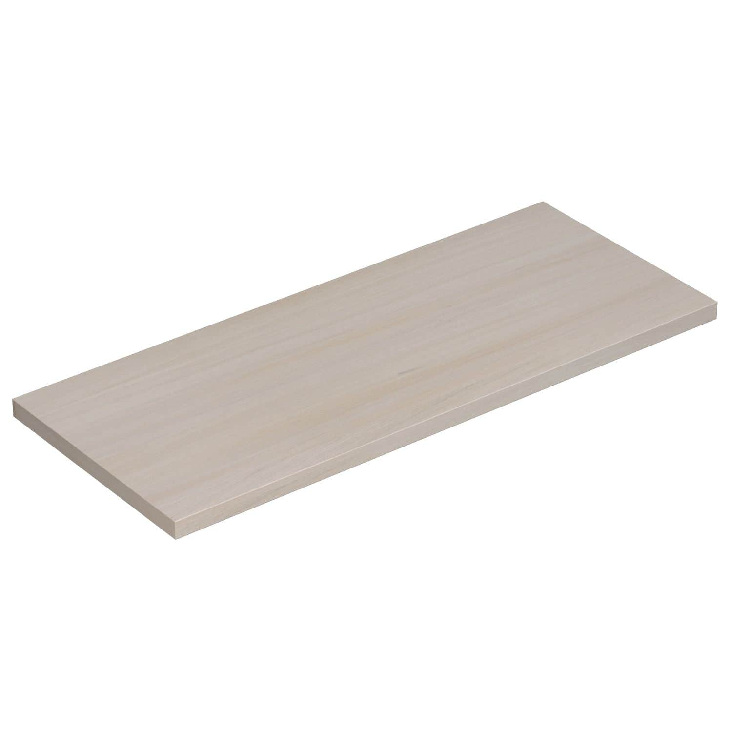 Dansani Calidris benkeplate D41,2 B40-240cm Hvit eik / 100cm Dansani Benkeplate bad DA-187410075