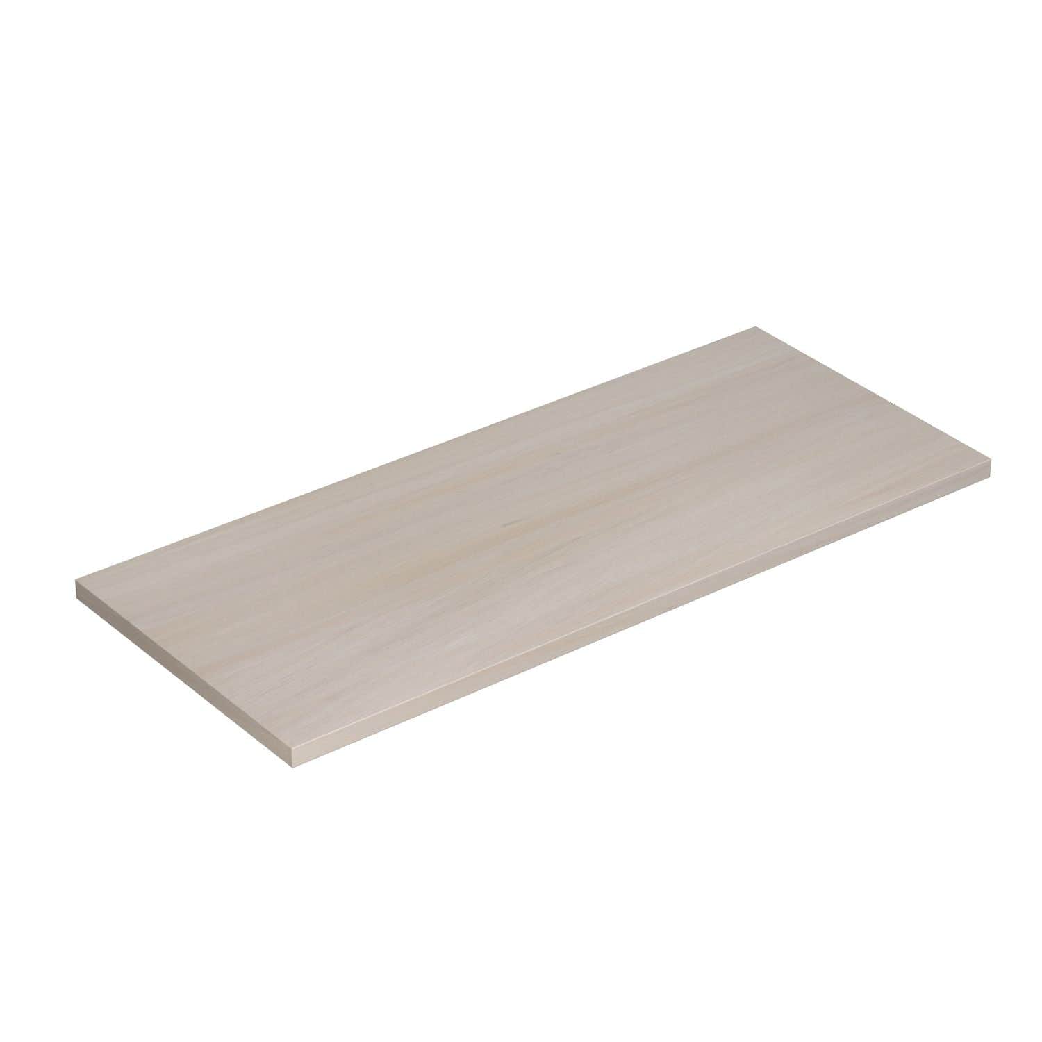Dansani Calidris benkeplate D51,2 B40-240cm Hvit eik / 120cm Dansani Benkeplate bad DA-187512075