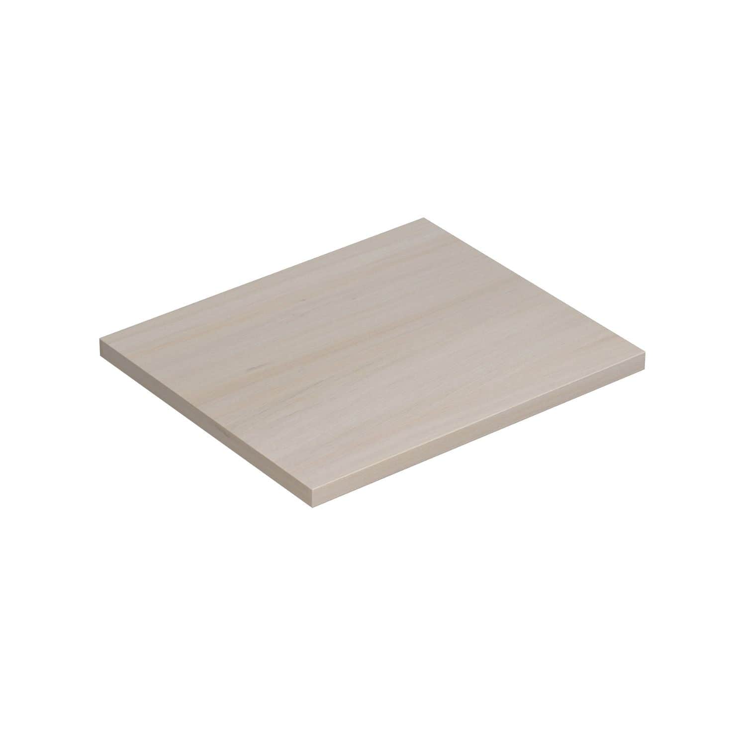 Dansani Calidris benkeplate D51,2 B40-240cm Hvit eik / 60cm Dansani Benkeplate bad DA-187506075