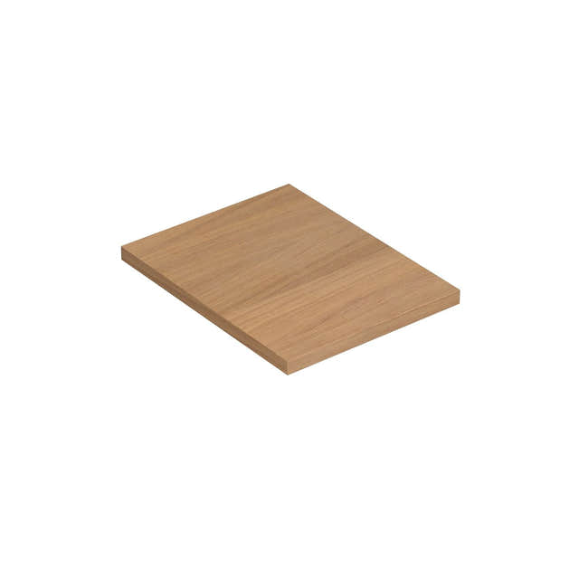 Dansani Calidris benkeplate D51,2 B40-240cm Lys eik / 40cm Dansani Benkeplate bad DA-187504078