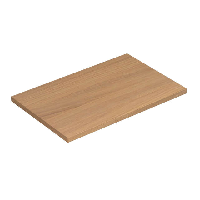 Dansani Calidris benkeplate D51,2 B40-240cm Lys eik / 80cm Dansani Benkeplate bad DA-187508078