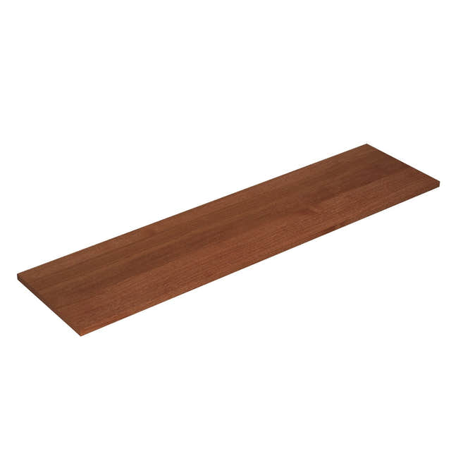 Dansani Calidris benkeplate D51,2 B40-240cm Rødbrun eik / 200cm Dansani Benkeplate bad DA-187520077