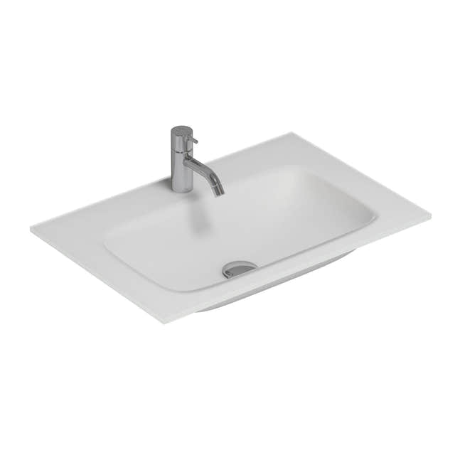 Dansani Calidris Form Servant B61-121xH1xD40cm Hvit matt / 61cm Dansani Møbelservant DA-630726103