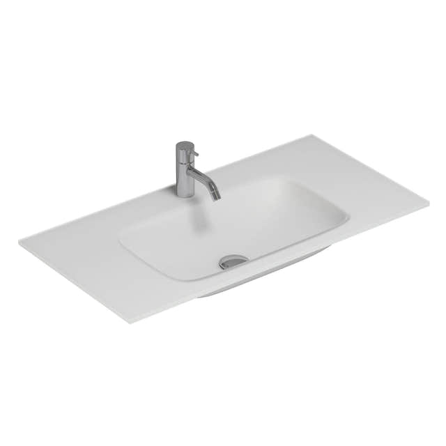 Dansani Calidris Form Servant B61-121xH1xD40cm Hvit matt / 81cm Dansani Møbelservant DA-630728103