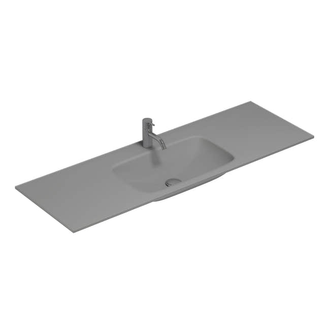 Dansani Calidris Form Servant B61-121xH1xD40cm Lys grå matt / 121cm Dansani Møbelservant DA-630722102