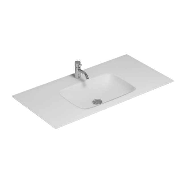 Dansani Calidris Form Servant B61-121xH1xD50cm Hvit matt / 101cm Dansani Møbelservant DA-630821103