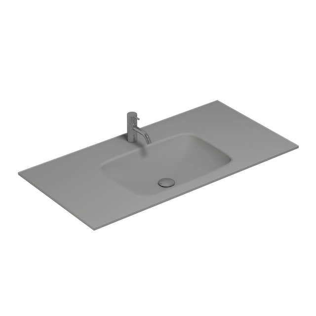 Dansani Calidris Form Servant B61-121xH1xD50cm Lys grå matt / 101cm Dansani Møbelservant DA-630821102