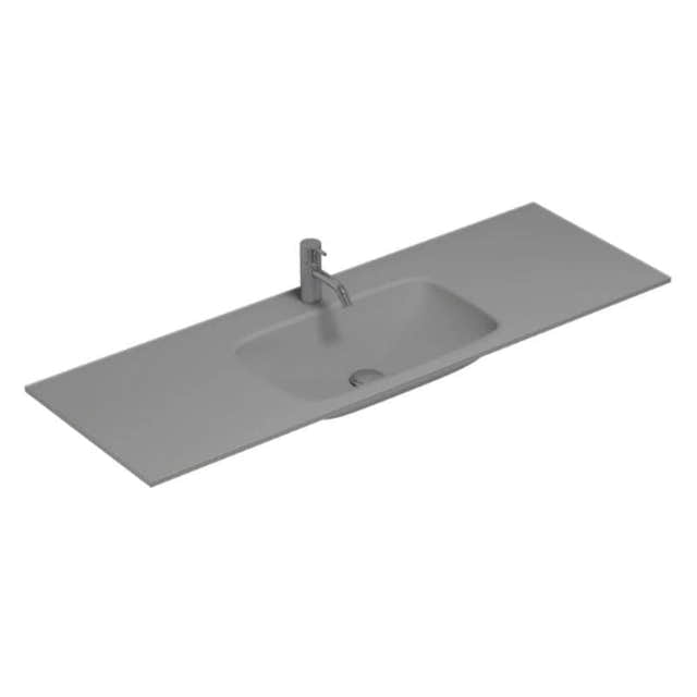 Dansani Calidris Form Servant måltilpasset B60-232xH1xD40cm Lys grå matt / 140cm Dansani Møbelservant DA-630714402
