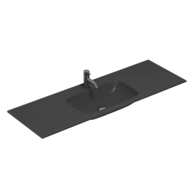 Dansani Calidris Form Servant måltilpasset B60-232xH1xD40cm Mørk grå matt / 160cm Dansani Møbelservant DA-630716407