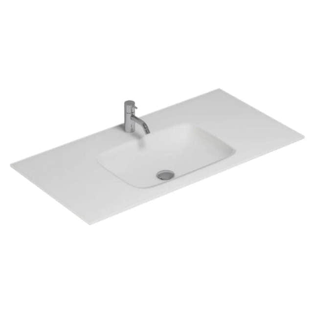 Dansani Calidris Form Servant måltilpasset B60-232xH1xD50cm Hvit matt / 100cm Dansani Møbelservant DA-630810403