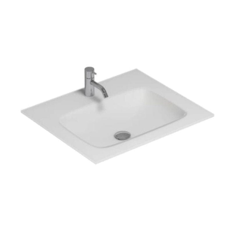 Dansani Calidris Form Servant måltilpasset B60-232xH1xD50cm Hvit matt / 60cm Dansani Møbelservant DA-630806403