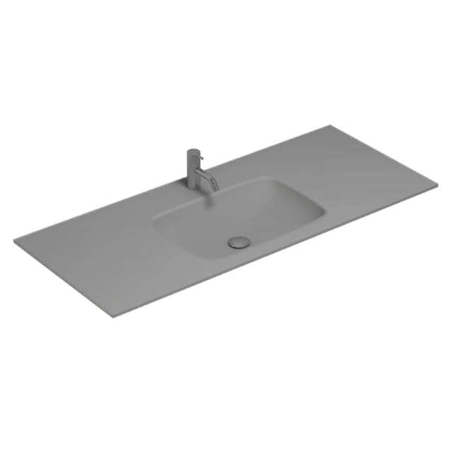 Dansani Calidris Form Servant måltilpasset B60-232xH1xD50cm Lys grå matt / 120cm Dansani Møbelservant DA-630812402