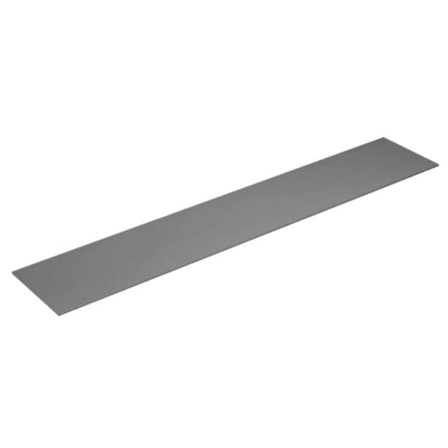 Dansani Calidris Form Topplate B40-232xH1xD40cm Lys grå matt / 220cm Dansani Benkeplate bad DA-630722002