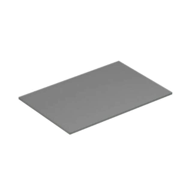 Dansani Calidris Form Topplate B40-232xH1xD40cm Lys grå matt / 60cm Dansani Benkeplate bad DA-630706002
