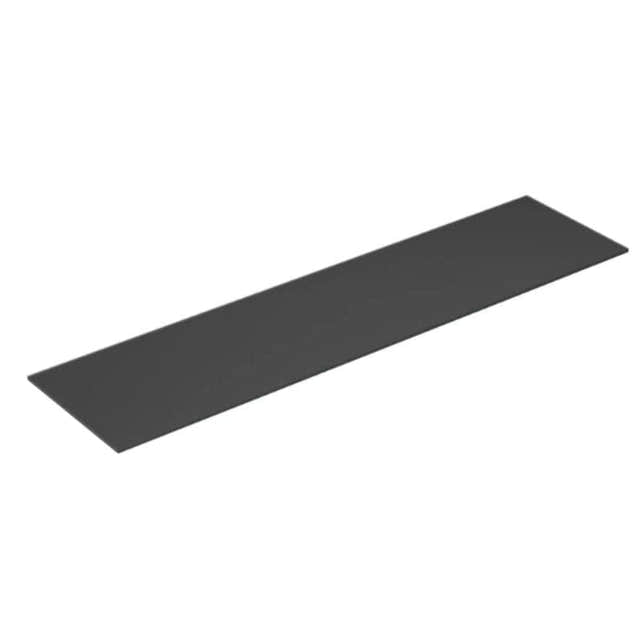 Dansani Calidris Form Topplate B40-232xH1xD40cm Mørk grå matt / 160cm Dansani Benkeplate bad DA-630716007