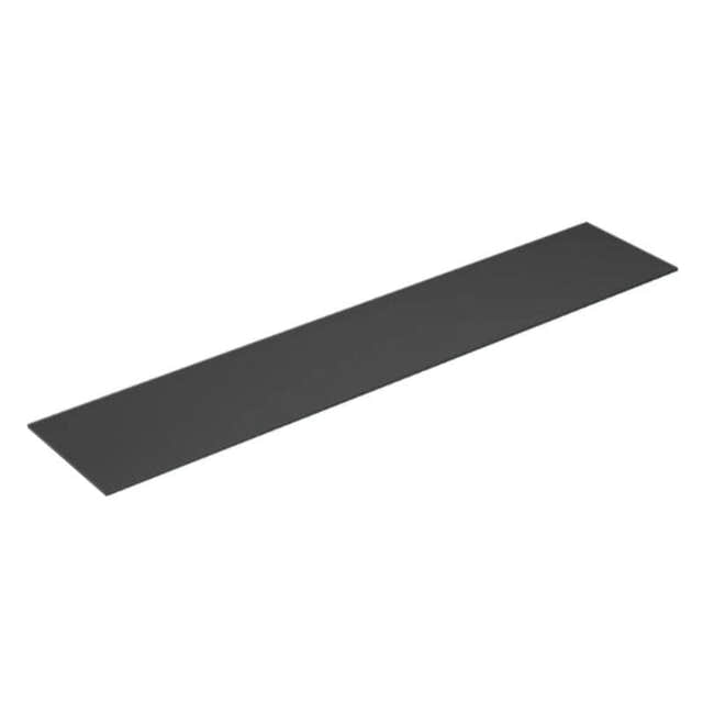 Dansani Calidris Form Topplate B40-232xH1xD40cm Mørk grå matt / 200cm Dansani Benkeplate bad DA-630720007