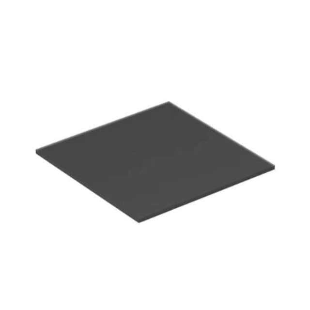 Dansani Calidris Form Topplate B40-232xH1xD40cm Mørk grå matt / 40cm Dansani Benkeplate bad DA-630704007