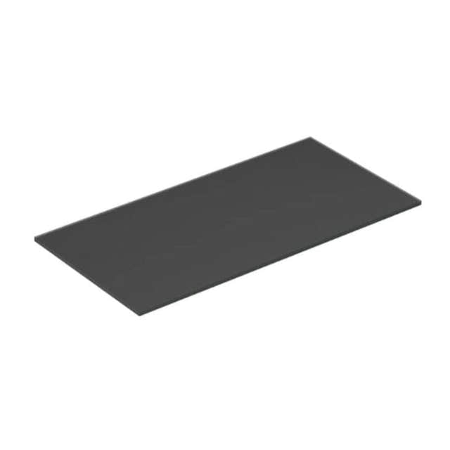 Dansani Calidris Form Topplate B40-232xH1xD40cm Mørk grå matt / 80cm Dansani Benkeplate bad DA-630708007