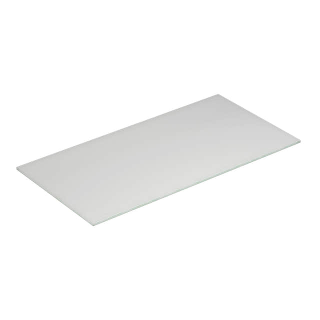 Dansani Calidris Form Topplate B40-232xH1xD50cm Hvit matt / 100cm Dansani Benkeplate bad DA-630810003