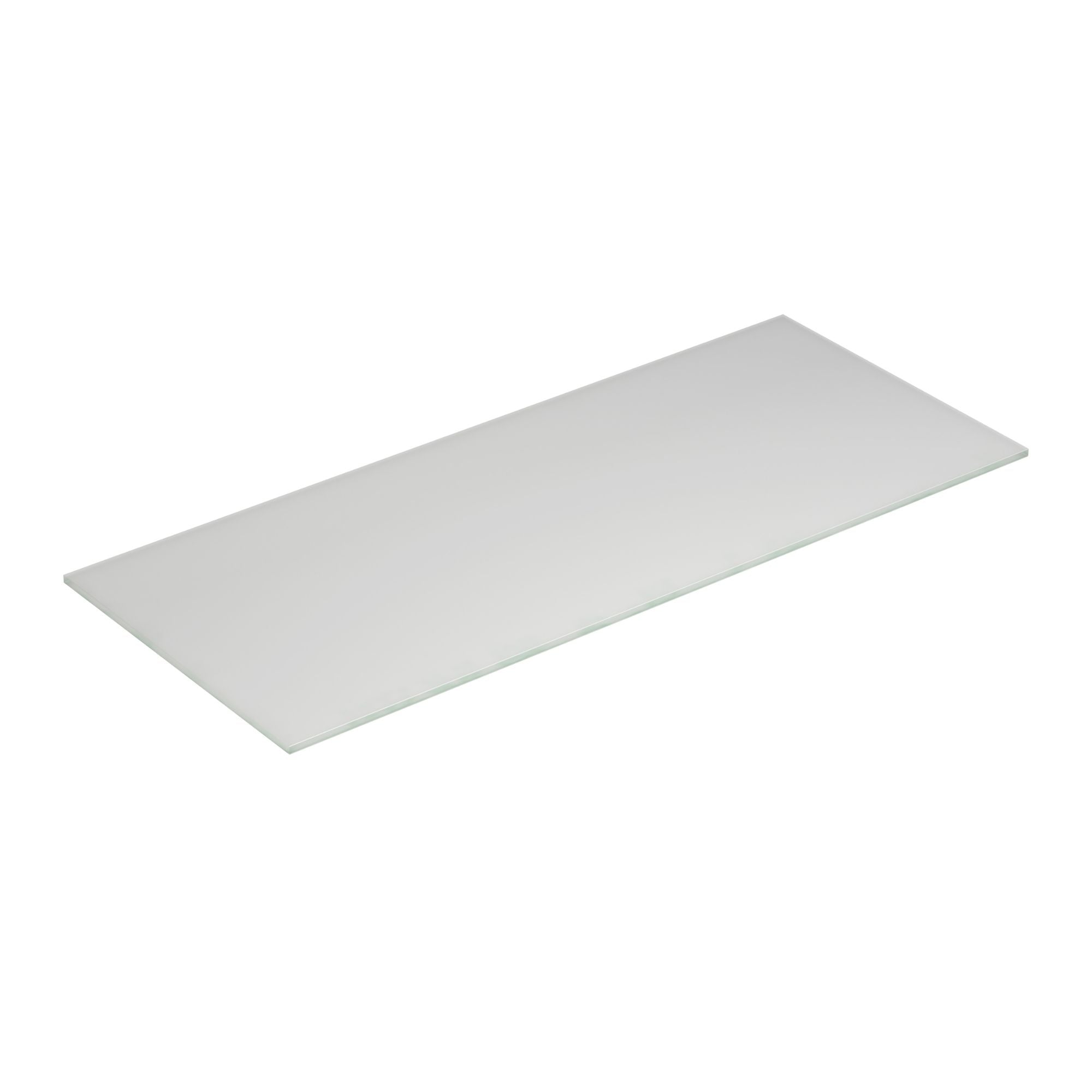 Dansani Calidris Form Topplate B40-232xH1xD50cm Hvit matt / 120cm Dansani Benkeplate bad DA-630812003