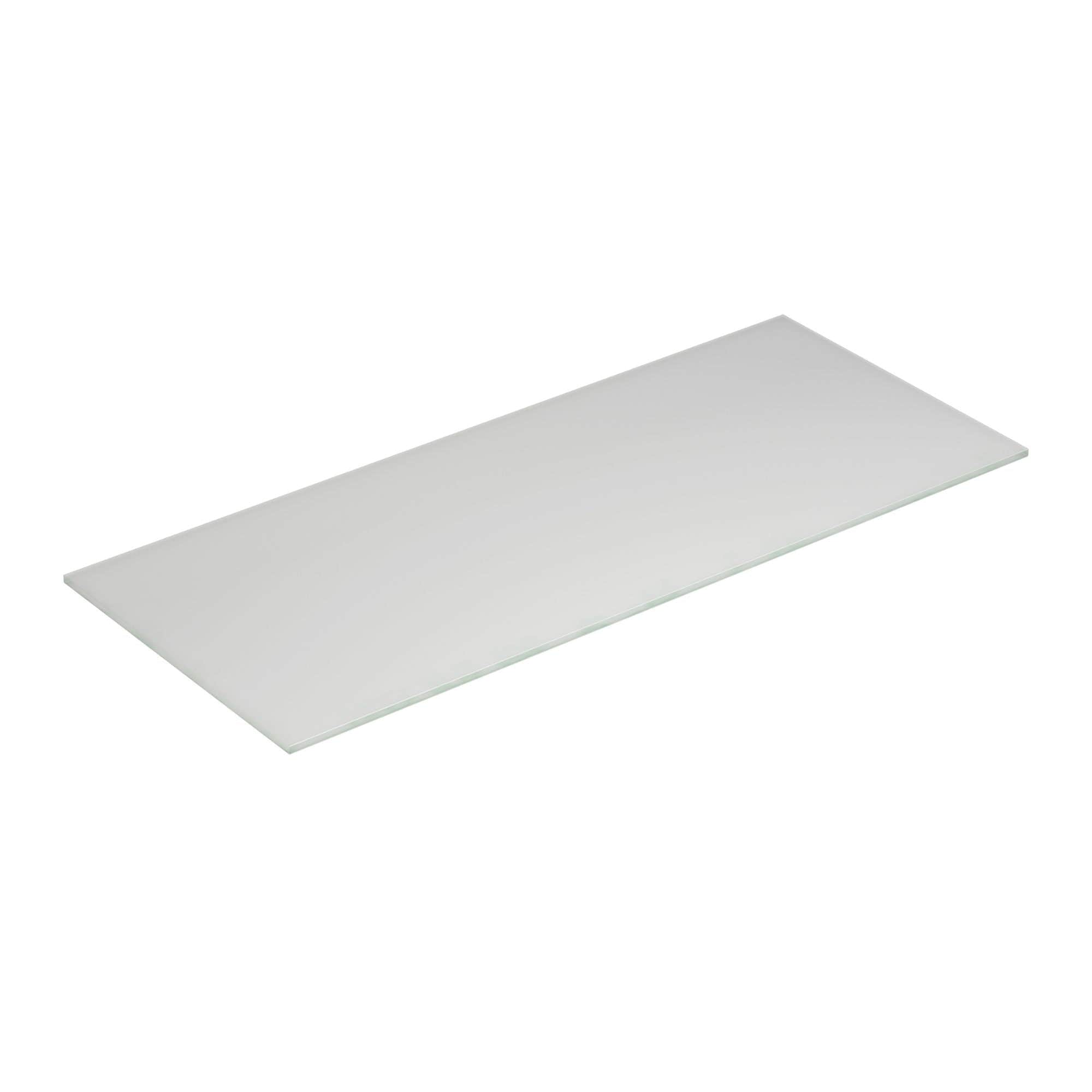Dansani Calidris Form Topplate B40-232xH1xD50cm Hvit matt / 120cm Dansani Benkeplate bad DA-630812003