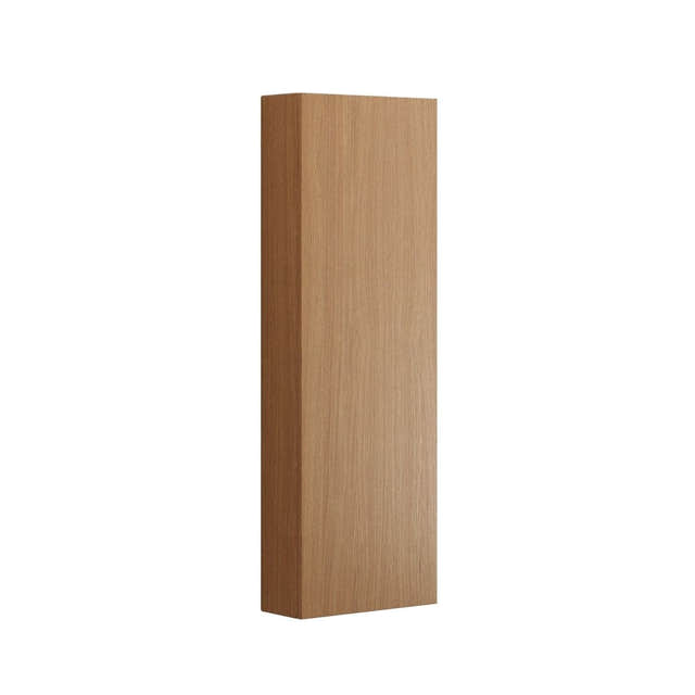 Dansani CALIDRIS Glatt Høyskap 1 dør D16cm Gyllen eik / 120cm / Høyre hengslet Dansani Høyskap bad DA-C63-1174