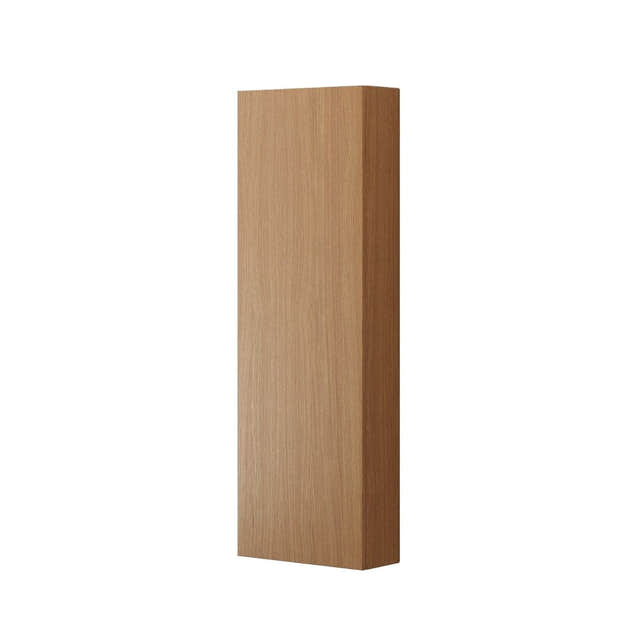 Dansani CALIDRIS Glatt Høyskap 1 dør D16cm Gyllen eik / 120cm / Venstre hengslet Dansani Høyskap bad DA-C63-1274