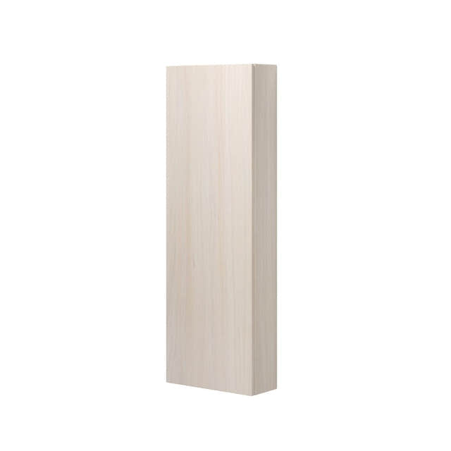 Dansani CALIDRIS Glatt Høyskap 1 dør D16cm Hvit eik / 120cm / Venstre hengslet Dansani Høyskap bad DA-C63-1275