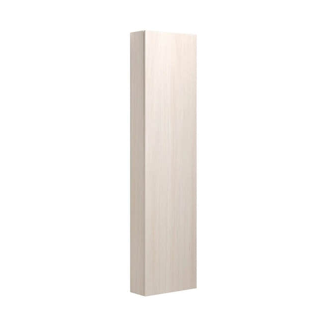Dansani Calidris Glatt Høyskap 1 dør D16cm Hvit eik / 160cm / Høyre hengslet Dansani Høyskap bad DA-C65-1175