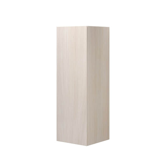 Dansani CALIDRIS Glatt Høyskap 1 dør D40cm Hvit eik / Venstre hengslet / 120cm Dansani Høyskap bad DA-C64-1275