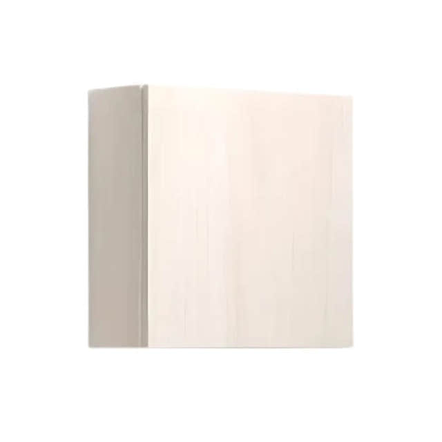 Dansani Calidris Glatt Overskap 1 dør Hvit eik / 40cm / Høyre hengslet Dansani Sideskap bad DA-C32-1175