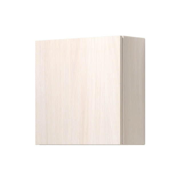 Dansani Calidris Glatt Overskap 1 dør Hvit eik / 40cm / Venstre hengslet Dansani Sideskap bad DA-C32-1275