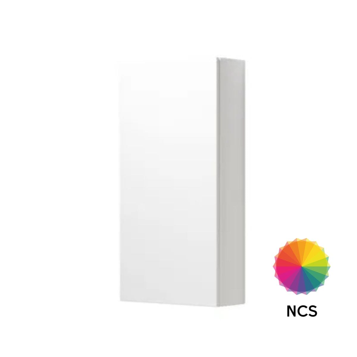 Dansani Calidris Glatt Overskap 1 dør NCS eik / 80cm / Venstre hengslet Dansani Sideskap bad DA-C33-1266